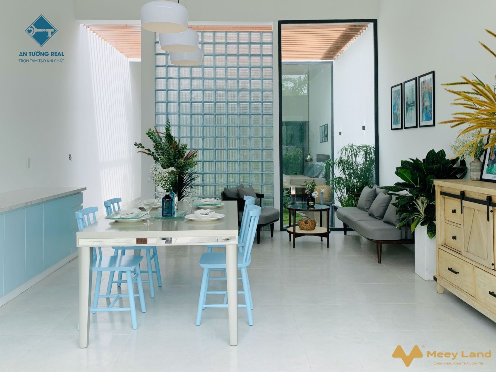 Phòng khách thiết kế phong cách hiện đại tận dụng tối đa diện khách nhà ở